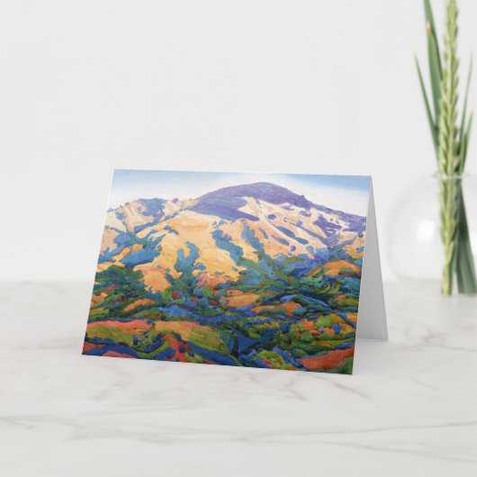 Mount Diablo Morning Karte (Vorderseite)