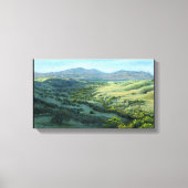 "Mount Diablo Southern View" Canvas Print Leinwanddruck (Vorderseite)