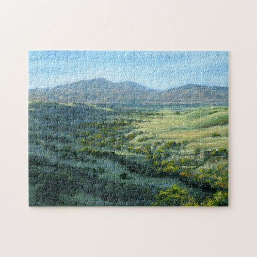 "Mount Diablo Southern View" Puzzle (Horizontal)