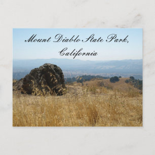 Mount Diablo Staat Park,.. Postkarte