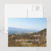 Mount Diablo Staat Park Postkarte (Vorne/Hinten)