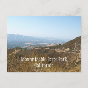 Mount Diablo Staat Park Postkarte