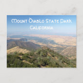 Mount Diablo Staat Park Postkarte (Vorderseite)