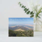 Mount Diablo Staat Park,.. Postkarte (Stehend Vorderseite)