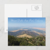 Mount Diablo Staat Park,.. Postkarte (Vorne/Hinten)