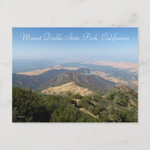 Mount Diablo Staat Park,.. Postkarte