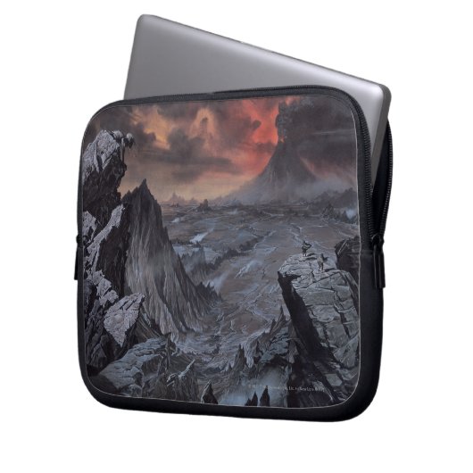 Mount Doom Laptopschutzhülle (Vorderseite Links)