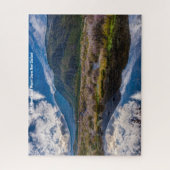 Mount Doom Neuseeland. Puzzle (Vertikal)