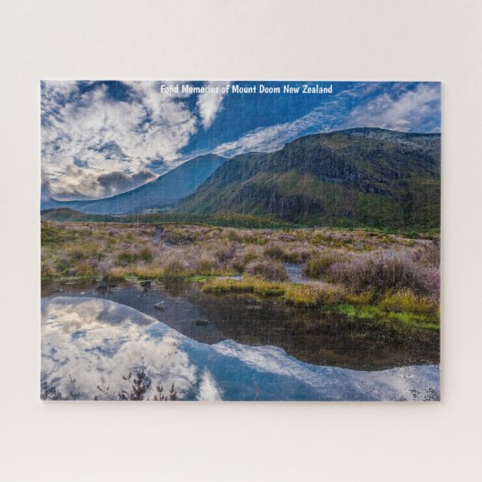 Mount Doom Neuseeland. Puzzle (Horizontal)