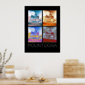 Mount Dora Fine Art Poster - Solarisiert (Küche)