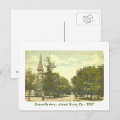 Mount Dora, FL - 1907 Postkarte (Vorne/Hinten)