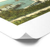 Mount Dora, FL, Boat House, 1907 Poster (Ecke)