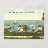 Mount Dora, Fl - Boat House Row - 1907 Postkarte (Vorderseite)