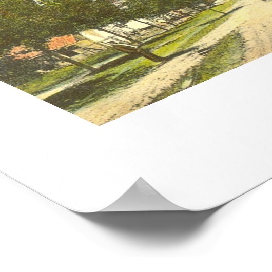 Mount Dora, FL - Downtown - 1907 Poster (Ecke)