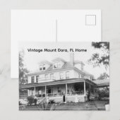 Mount Dora, FL. Zuhause Postkarte (Vorne/Hinten)