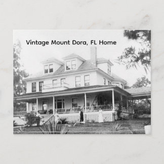 Mount Dora, FL. Zuhause Postkarte
