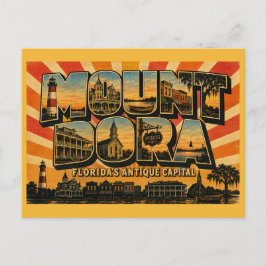 Mount Dora Florida Antiquitäten-Hauptstadt Vintage Postkarte