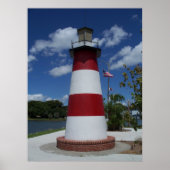Mount Dora Florida Lighthouse Lago Marker Poster (Vorne)