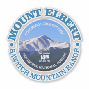 Mount Elbert Aufkleber
