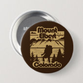 Mount Elbert Colorado Button (Vorne & Hinten)