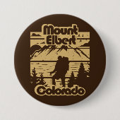 Mount Elbert Colorado Button (Vorderseite)