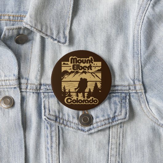 Mount Elbert Colorado Button (Beispiel)