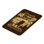 Mount Elbert Colorado Magnet (Linke Seite)