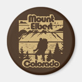 Mount Elbert Colorado Magnet (Vorne)