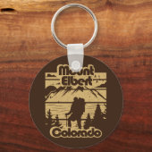 Mount Elbert Colorado Schlüsselanhänger (Rückseite)