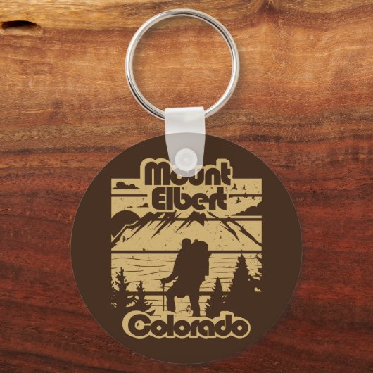 Mount Elbert Colorado Schlüsselanhänger (Vorderseite)