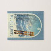 Mount Elbert Colorado Ski Urlaub Spiel Puzzle (Horizontal)