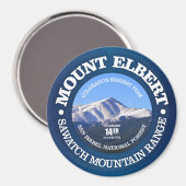 Mount Elbert Magnet (Vorderseite/Rückseite)