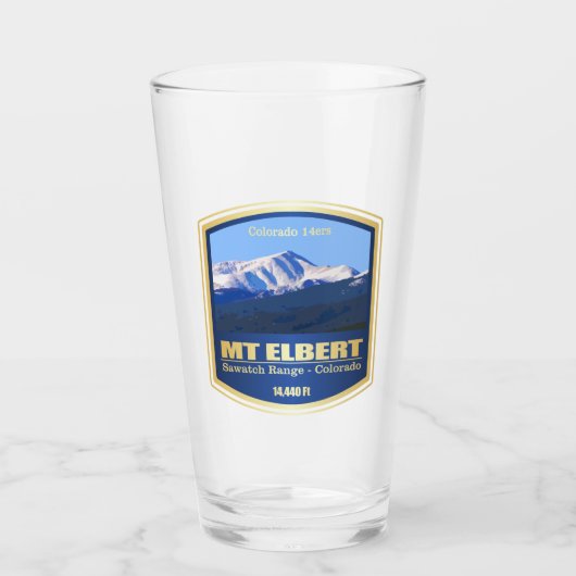 Mount Elbert (PF) Glas (Vorderseite)