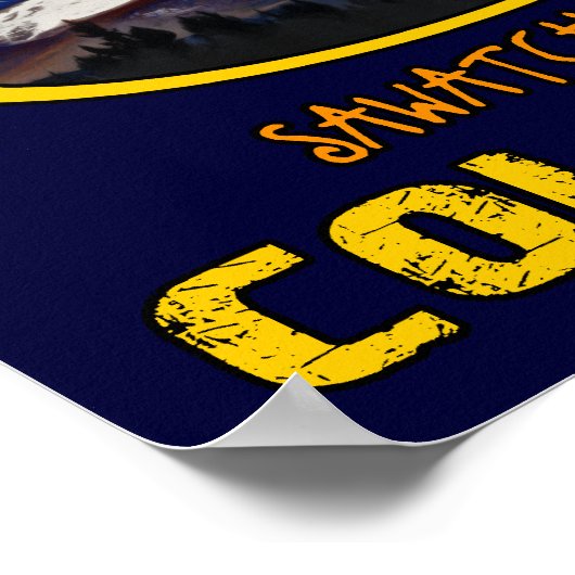 Mount Elbert Poster (Ecke)