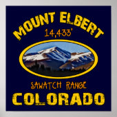 Mount Elbert Poster (Vorne)
