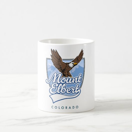 Mount Elbert Reise-Patch Kaffeetasse (Mittel)