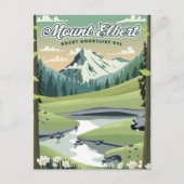 Mount Elbert Rocky Mountains Reiseposter Postkarte (Vorderseite)