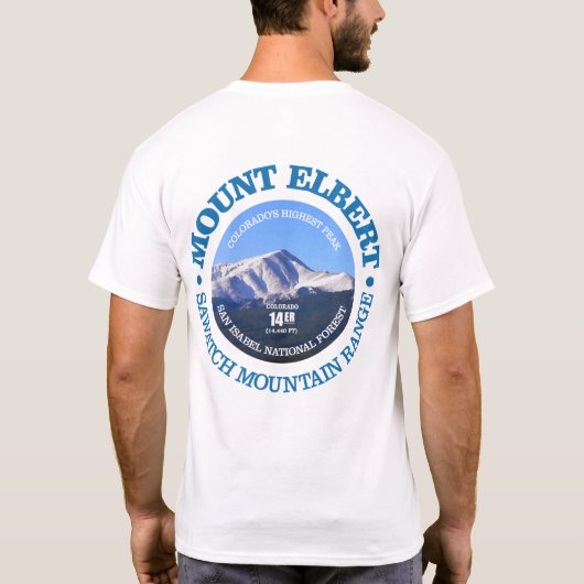 Mount Elbert T-Shirt (Rückseite)