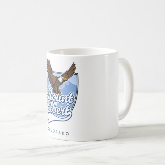 Mount Elbert Travel Patch Kaffeetasse (VorderseiteRechts)