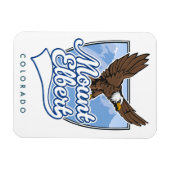 Mount Elbert Travel Patch Magnet (Horizontal)