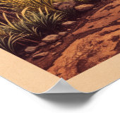 Mount Elgon Uganda - Kenia V02 Poster (Ecke)