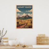 Mount Elgon Uganda - Kenia V02 Poster (Küche)