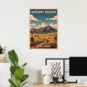 Mount Elgon Uganda - Kenia V02 Poster (Heimbüro)