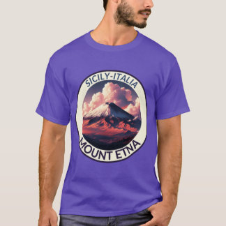 Mount Etna Sizilien Junge T-Shirt