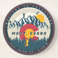 Mount Evans Colorado Flag Berg 14er Klettern