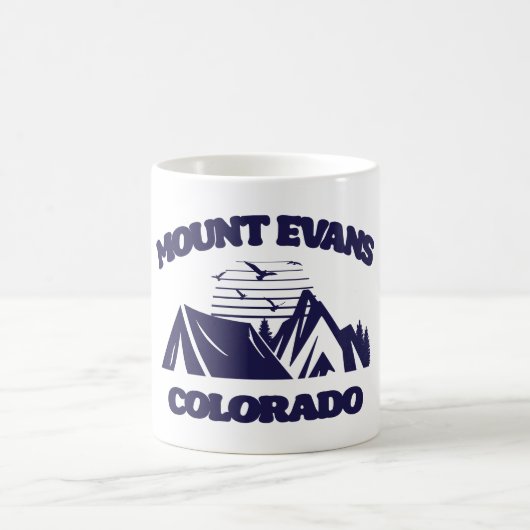 Mount Evans, Colorado Kaffeetasse (Mittel)