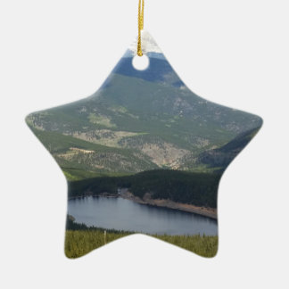 Mount Evans, Colorado Keramik Ornament