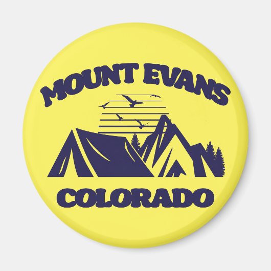 Mount Evans, Colorado Magnet (Vorne)