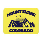 Mount Evans, Colorado Magnet (Horizontal)