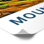 Mount Evans Colorado Reisen Print Poster (Ecke)